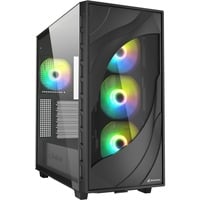 Sharkoon Rebel C80G RGB boîtier midi tower Noir | 2x USB-A | 1x USB-C | RGB | Window