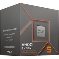 AMD Ryzen 5 8500G, 3,5 GHz (5,0 GHz Turbo Boost) socket AM5 processeur Unlocked, processeur en boîte