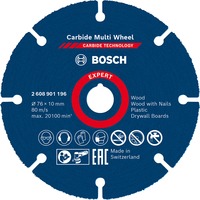 Bosch 2608901196, Disque de coupe 