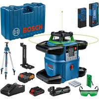Bosch BOSCH GRL 650 CHVG Set +BT COFFER, Laser rotatif Bleu