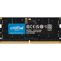 Crucial 16 Go DDR5-5600, Mémoire vive Noir, CT16G56C46S5