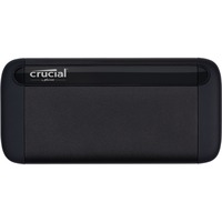 Crucial X8 2000 Go Noir SSD externe Noir, 2000 Go, USB Type-C, 3.2 Gen 2 (3.1 Gen 2), 1050 Mo/s, Noir