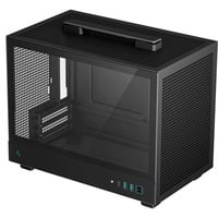DeepCool boîtier mini tower Noir | 2x USB-A | 1x USB-C | Verre Trempé