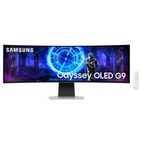 Samsung Odyssey G9 G95SD 49" Moniteur UltraWide gaming incurvé  Argent, 240 Hz, Display Port, HDMI, Micro HDMI, USB-C, WiFi 5, Free Sync Premium Pro