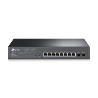 TP-Link Omada SG2210MP JetStream Smart Switch Gigabit 10 ports Noir, 8x PoE+, 2x Gigabit SFP