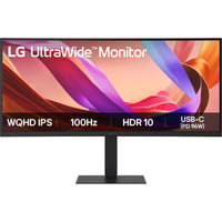 LG UltraWide 34U650A-B 34" Moniteur incurvé Noir, 1x DisplayPort, 2x HDMI, 1x USB-C, 3x USB-A, 1x RJ-45