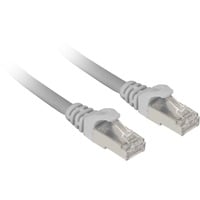 Sharkoon Câble réseau RJ-45 S/FTP Cat.7a Gris, 1 mètre, câble brut
