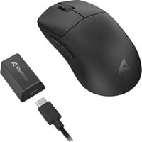 Sharkoon SKILLER SGM70W, Souris gaming Noir, 26 000 DPI, sans fil + USB