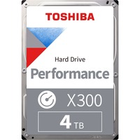 Toshiba X300 4 To, Disque dur HDWR440UZSVA, SATA/600, En vrac