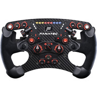 Fanatec ClubSport Steering Wheel Formula V2.5 X, Volant Noir/Rouge, PC, PS4 Ready