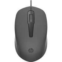 HP 150 souris avec câble Noir