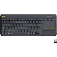 Logitech Touch K400 Plus, clavier Anthracite, Layout UE (QWERTY)