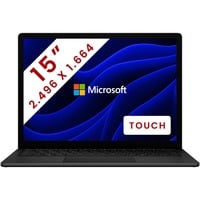 Microsoft Surface Laptop 5 (RIQ-00029) 15" PC portable Noir (Mat) | Core i7-1265U | Iris Xe Graphics | 16 Go | 512 Go SSD