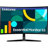 SAMSUNG S27D366GAU Essential S3 S36GD 27" Moniteur incurvé Noir, 100 Hz | HDMI | VGA