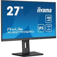 iiyama ProLite XUB2793QSU-B6 27" Moniteur  Noir, 100Hz, HDMI, DisplayPort, USB, Audio, AMD FreeSync