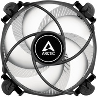 ARCTIC Alpine 17, Refroidisseur CPU Noir/Blanc, Connecteur de ventilateur PWM à 4 broches