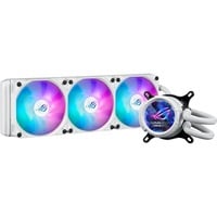 ASUS ROG STRIX LC III 360 ARGB LCD, Watercooling Blanc, PWM 4 broches