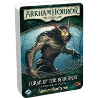 Asmodee Arkham Horror: Curse of The Rougarou, Jeu de cartes Anglais, Scenario Pack, Extension, 1 - 4 joueurs, 120 minutes, 14 ans et plus