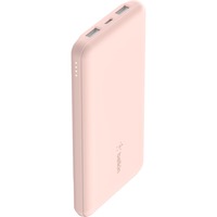 Belkin BOOSTCHARGE 3-Port 10,000 mAh, Powerbank Or rose
