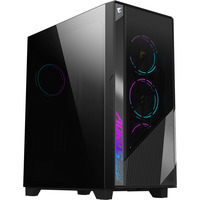 GIGABYTE AORUS C500 GLASS boîtier midi tower Noir | 2x USB-A | 1x USB-C | RGB | Window
