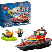 LEGO City - Bateau de sauvetage incendie, Jouets de construction 60373