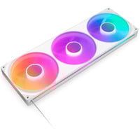 NZXT F420 RGB CORE ventilateurs de boîtier Blanc, 3 pièces, 420 x 140 x 26 mm