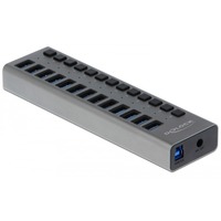 DeLOCK Hub USB SuperSpeed externe avec 13 ports