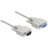DeLOCK Serial RS-232 extension 9-Pin male > 9-Pin female, Câble 2 mètres