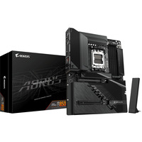 GIGABYTE B850 AORUS STEALTH carte mère socket AM5 Noir, RAID, 5 Gb-LAN, WLAN, BT, Sound, ATX