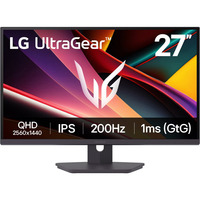 LG UltraGear 27G610A-B 27" Moniteur gaming Noir, 1x DisplayPort, 2x HDMI, 200 Hz