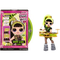 MGA Entertainment L.O.L. Surprise! OMG Remix Rock - Bhad Gurl and Drums, Poupée 
