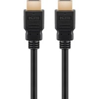 goobay High Speed HDMI 2.0 avec Ethernet, Câble Noir, 15 mètres