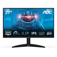 AOC Q27B36X 27" Moniteur gaming Noir, 1x DisplayPort, 1x HDMI, 144 Hz