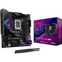 ASRock Z890M RIPTIDE WIFI carte mère socket 1851 Noir, RAID, 2.5Gb-LAN, Wi-Fi 6E, BT, Sound, ATX