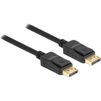 DeLOCK DisplayPort, Câble Noir, 10 mètres, 4K