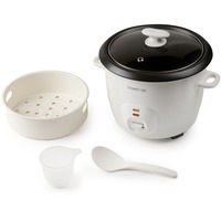 Domo DOMO DO9176RK - Rijstkoker - 1,3L, Cuiseur de riz Blanc/Noir