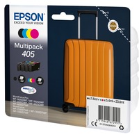 Epson Multipack 4-colours 405 DURABrite Ultra Ink, Encre Rendement standard, Encre à pigments, Encre à pigments, 7,6 ml, 5,4 ml, 1 pièce(s)