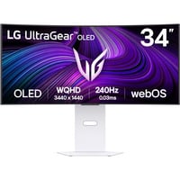 LG 34" Moniteur UltraWide gaming incurvé Blanc