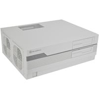 SilverStone SST-FLP01W boîtier HTPC Crème | 2x USB-A | 1x USB-C