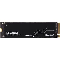 Kingston KC3000 1 To SSD Noir, SKC3000S/1024G, PCIe 4.0 NVMe, M.2 2280