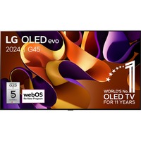 LG OLED97G45LW 97" Ultra HD TV OLED Noir/Argent, 4x HDMI, 3x USB-A, Optique, CI, Bluetooth, LAN, WLAN, HDR10