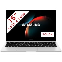 SAMSUNG Galaxy Book3 360 (NP750QFG-KB1BE) 15.6" PC portable Argent | Core i7-1360P | Iris Xe Graphics | 16 Go | 512 Go SSD