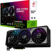 ASUS GeForce RTX 5070 Ti ROG Strix GAMING OC, Carte graphique DLSS 4, 3x DisplayPort, 2x HDMI 2.1
