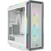 Corsair iCUE 5000T RGB boîtier midi tower Blanc | 4x USB-A | 1x USB-C | RGB | Window