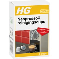 HG Tasses de nettoyage Nespresso, Détergent 