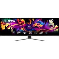 MSI MPG 491CQP QD-OLED 49" Moniteur UltraWide gaming incurvé Noir, 1x DisplayPort, 2x HDMI, 1x USB-C, 2x USB-A, 144 Hz