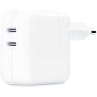 Apple 35W Dual USB-C Power Adapter, Bloc d'alimentation Blanc