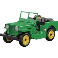 COBI Jeep Willys CJ-2A, Jouets de construction Vert, Échelle 1:35