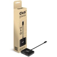Club 3D CSV-1556, Repartiteur HDMI Noir