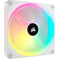 Corsair iCUE LINK QX140 RGo 140mm PWM Fan Expansion Kit, Ventilateur de boîtier Blanc, Connecteur de ventilateur PWM à 4 broches